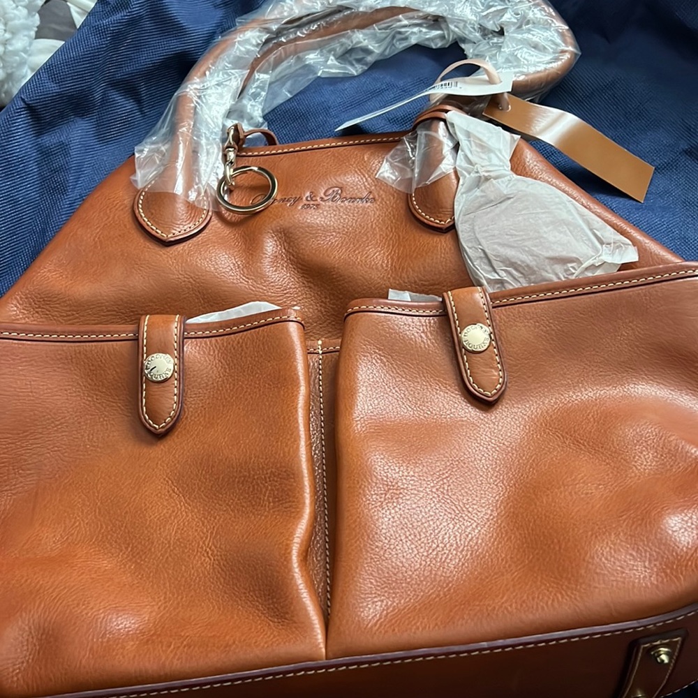 Dooney & Bourke Leather Shopper Bag